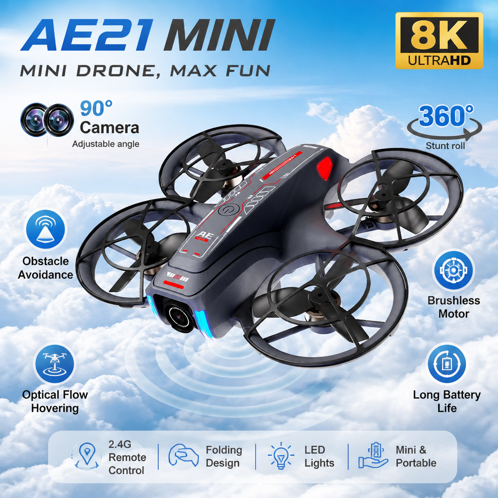 Drone Racing Camera - Introduction Drone GPS 8K Professional HD