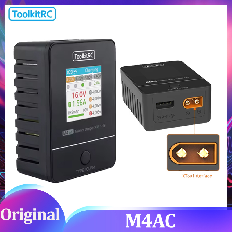 ToolkitRC M4AC 30W LCD Screen  - Drone Racing Charger 리뷰 및 가격