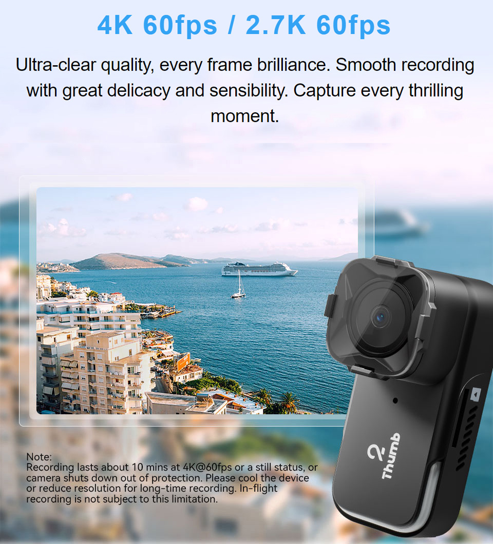 New Version RunCam Thumb 2 4K  - Drone Racing Camera 리뷰 및 가격
