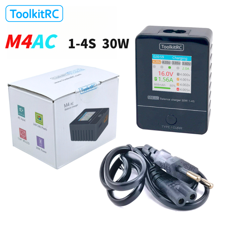 ToolkitRC M4AC 1-4S Lipo LiHV  - Drone Racing Charger 리뷰 및 가격