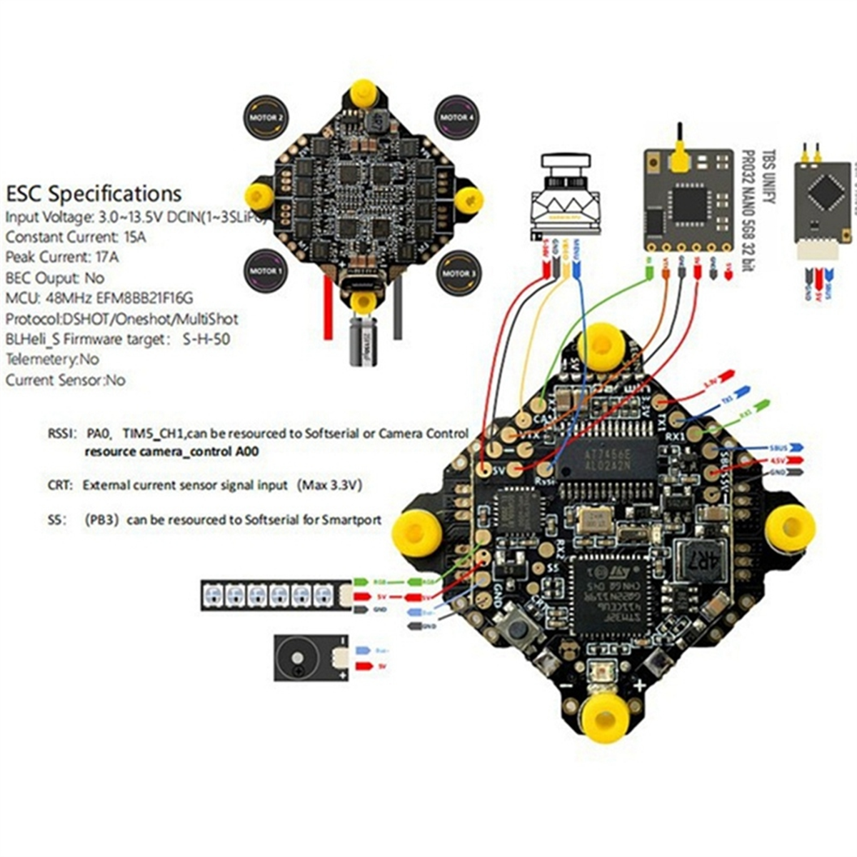 NEW F411 AIO Flight Controller - Drone Racing Charger 리뷰 및 가격