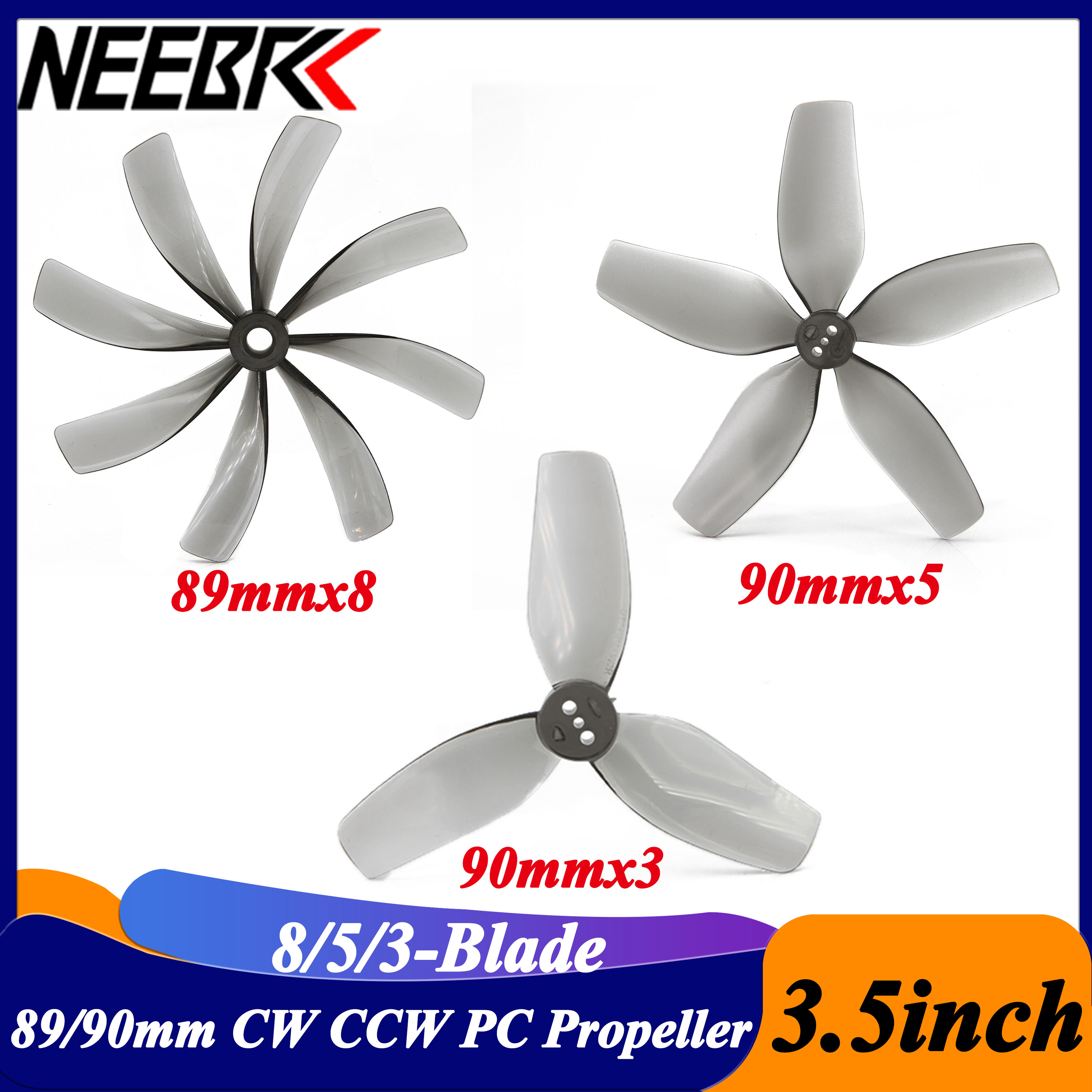 2Pairs 3.5inch 89x8 90x5 90x3  - Drone Racing Motor 리뷰 및 가격