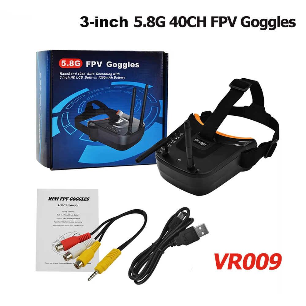 VR009 FPV Video Goggles 3Inch  - Drone Racing Goggles 리뷰 및 가격