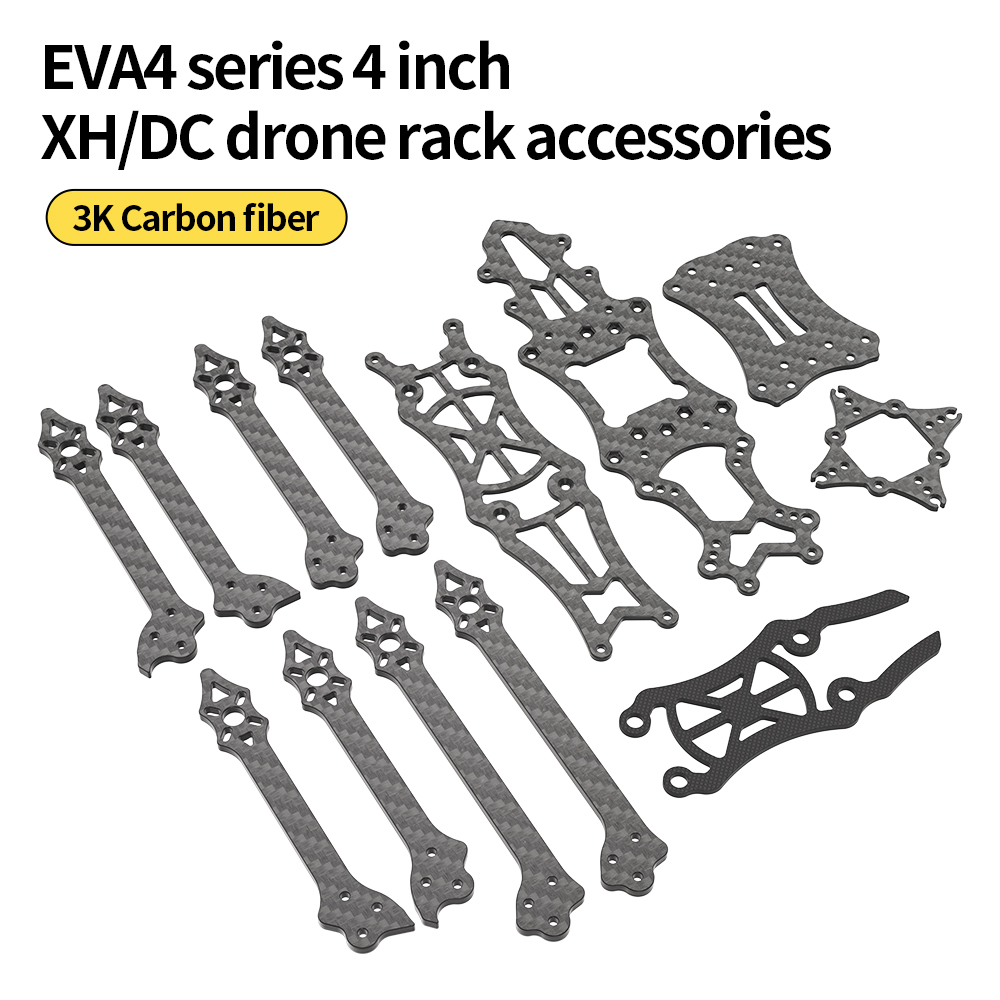 EVA4 Parts FPV Racing  Drone A - Drone Racing Frame 리뷰 및 가격